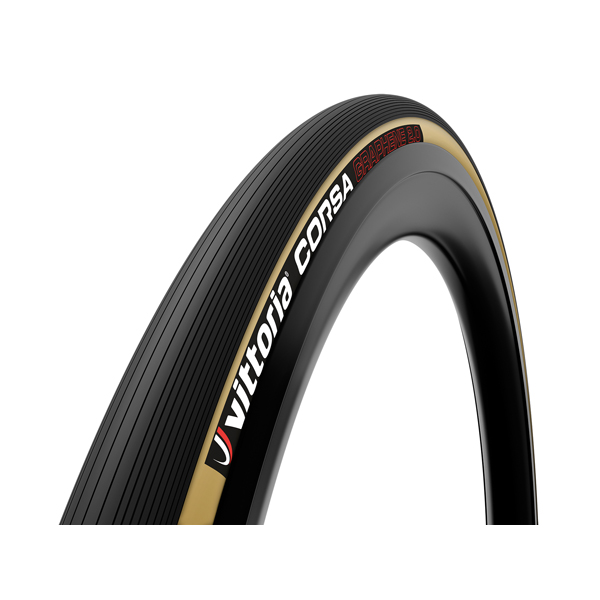 Vittoria Boyau route Corsa beige/noir 700x25c G2.0